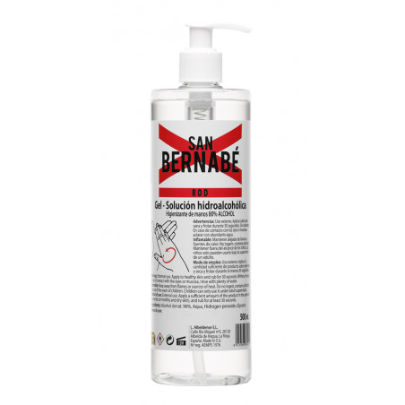 GEL HIDROALCOHOLIC 80% Alc. 500ml